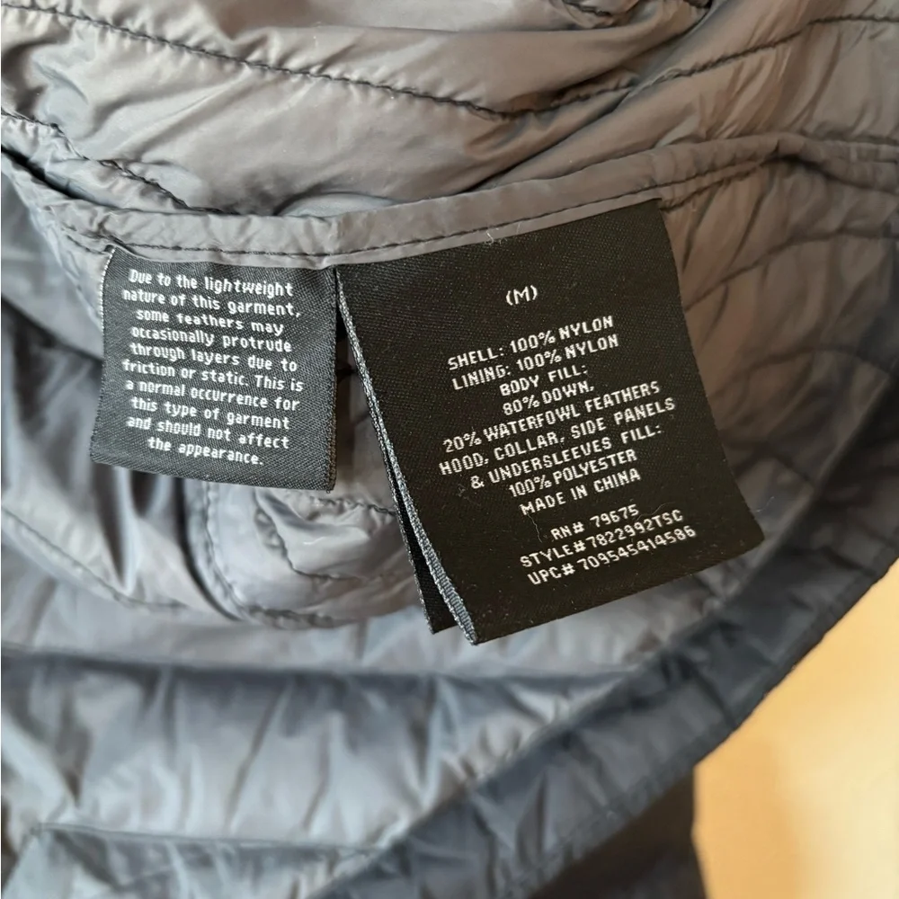 London Fog Ladies‎ Packable Down Jacket Black M
